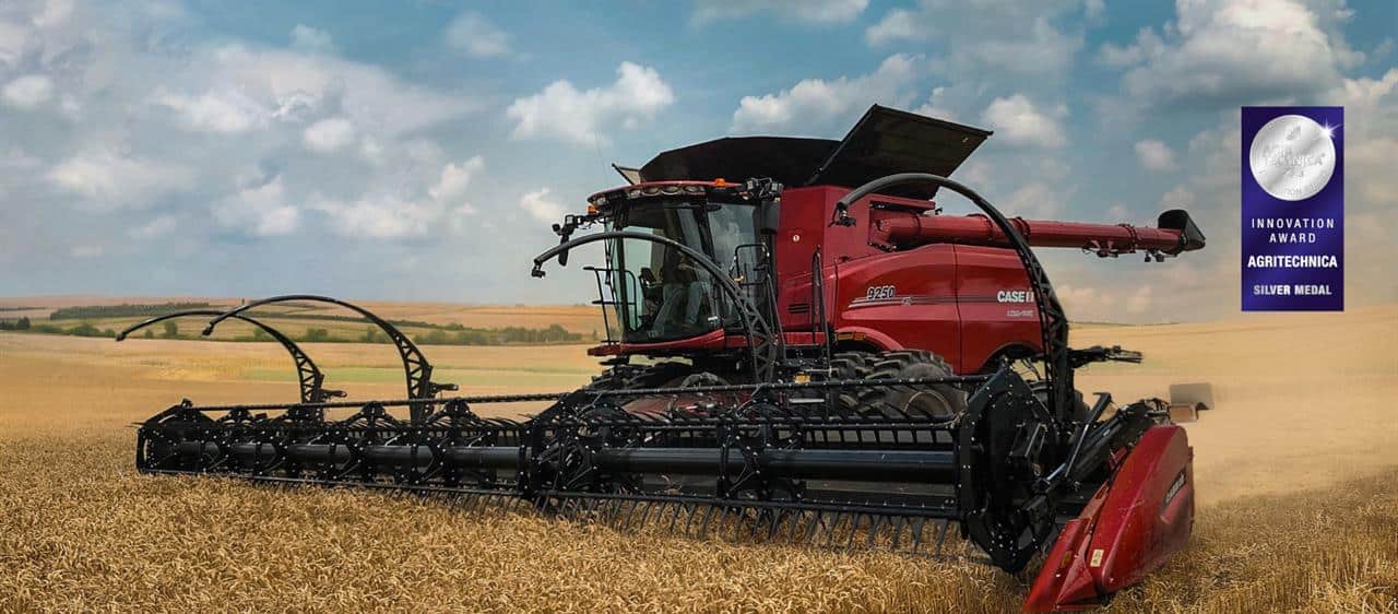 AGRITECHNICA INNOVATION SILVER MEDAL FOR NEW CASE IH AXIAL-FLOW FEEDRATE RADAR SYSTEM